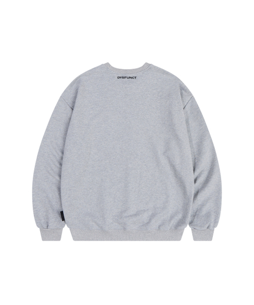 DYSFUNCT(ディスファンクト)の「BURNER & BONE SWEATSHIRT (GRAY)(パーカー・メンズ・その他・MEDIUM/LARGE)」の2枚目の写真