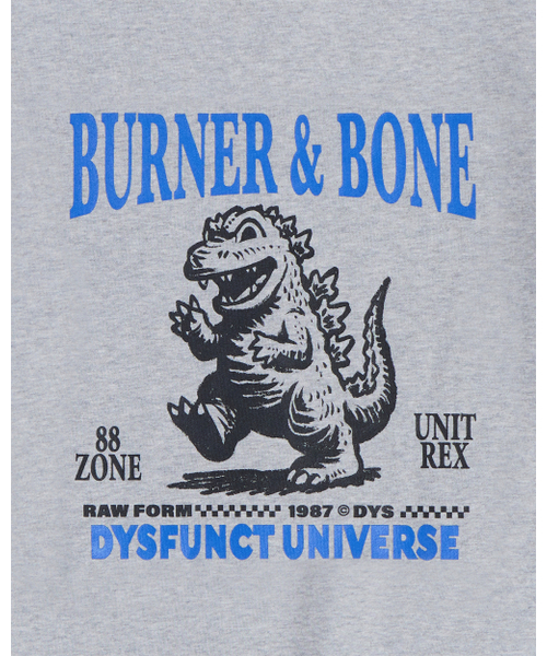 DYSFUNCT(ディスファンクト)の「BURNER & BONE SWEATSHIRT (GRAY)(パーカー・メンズ・その他・MEDIUM/LARGE)」の3枚目の写真