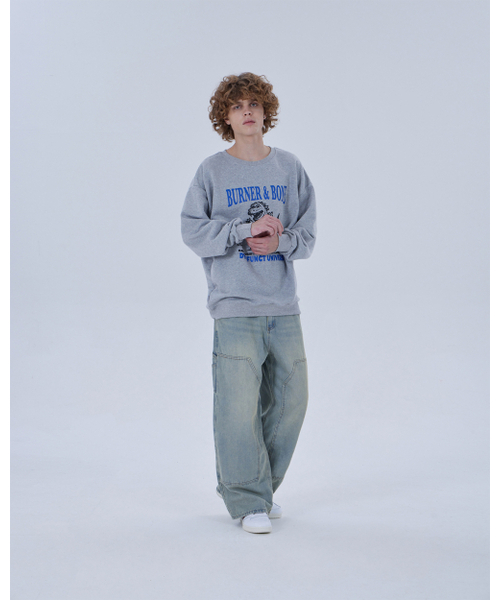 DYSFUNCT(ディスファンクト)の「BURNER & BONE SWEATSHIRT (GRAY)(パーカー・メンズ・その他・MEDIUM/LARGE)」の7枚目の写真