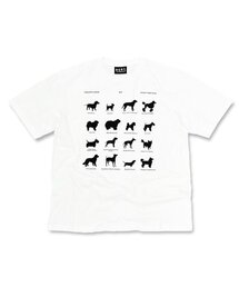 DURT（ ）の「KIND OF DOG HALF SLEEVE TEE (WHITE)（Tシャツ/カットソー）」