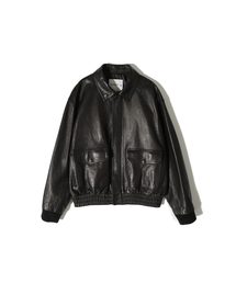 HORLISUN（ホーリーサン）の「Maverick A-2 Leather Jacket Black（ライダースジャケット）」