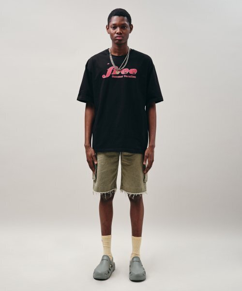 MAYOL（マイヨール）の「フリーハーフスリーブユニセックスTシャツ_ブラック（Tシャツ/カットソー・メンズ・その他・LARGE/MEDIUM/X-LARGE）」の2枚目の写真