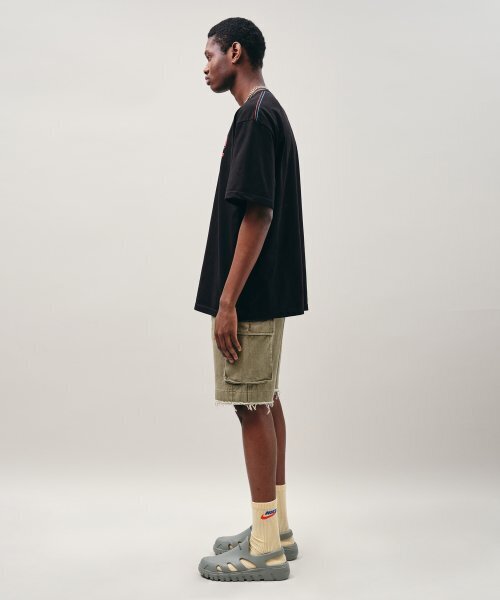 MAYOL（マイヨール）の「フリーハーフスリーブユニセックスTシャツ_ブラック（Tシャツ/カットソー・メンズ・その他・LARGE/MEDIUM/X-LARGE）」の3枚目の写真
