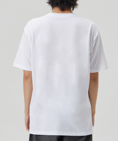 BY.L(バイエル)の「スピンロゴ 半袖Tシャツ ホワイト(Tシャツ/カットソー・メンズ・その他・MEDIUM/LARGE/X-LARGE)」の4枚目の写真