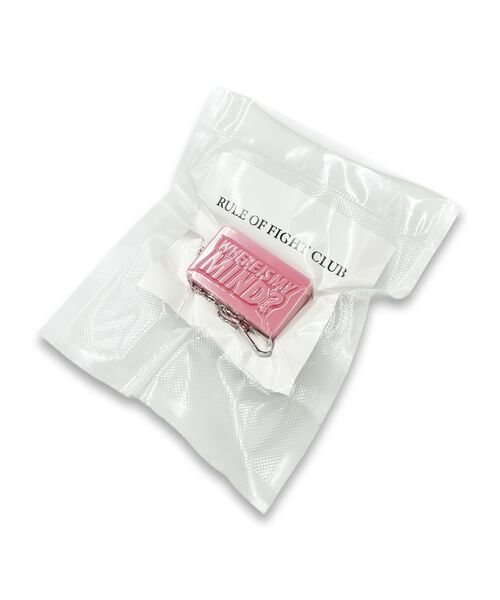 DAIRIKU(ダイリク)の「DAIRIKU / ダイリク "WHERE IS MY MIND?" Soap Key RIng(キーケース/キーアクセサリー・メンズ・ピンク・FREE)」の3枚目の写真
