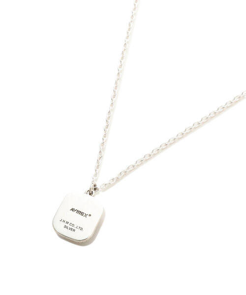 AVIREX（アヴィレックス）の「《AVIREX by J.H.M CO.,LTD.》STERLING SILVER COLLEGE NECKLACE WITH ONYX "USAF" / スターリングシルバー カレッジ ネックレス オニキス / アヴィレックス / JAM HOME MADE / ジャムホームメイド（ネックレス・メンズ・シルバー・FREE）」の5枚目の写真