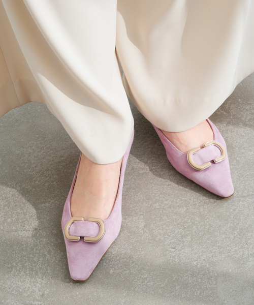 LE TALON（ルタロン）の「3.5cmオーバルパーツパンプス（パンプス・レディース・ピンク/ベージュ/ブラック・23cm/24cm/22.5cm/22cm/23.5cm/25cm/24.5cm）」の12枚目の写真