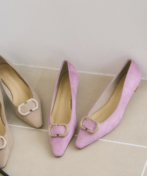 LE TALON（ルタロン）の「3.5cmオーバルパーツパンプス（パンプス・レディース・ピンク/ベージュ/ブラック・23cm/24cm/22.5cm/22cm/23.5cm/25cm/24.5cm）」の16枚目の写真