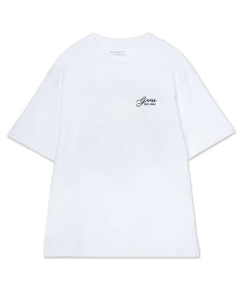 Guess(ゲス)の「Short Sleeves City Print Tee Tシャツ (Tシャツ/カットソー・メンズ・ホワイト/ブラック・SMALL/LARGE/X-LARGE/MEDIUM)」の5枚目の写真