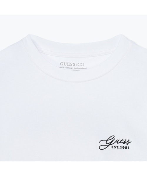 Guess(ゲス)の「Short Sleeves City Print Tee Tシャツ (Tシャツ/カットソー・メンズ・ホワイト/ブラック・SMALL/LARGE/X-LARGE/MEDIUM)」の8枚目の写真