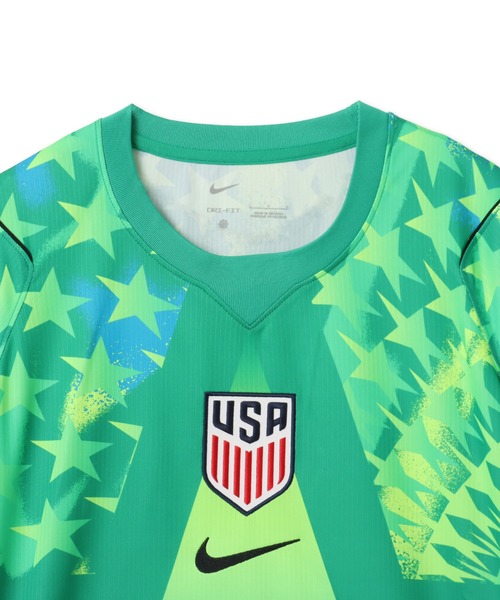 atmos pink（アトモスピンク）の「NIKE USA M NK DF JSY SS STAD GK / ナイキ USA DF JSY STAD GK S/S トップ 【SP】（Tシャツ/カットソー・メンズ・グリーン・XXL/XL/L/M）」の3枚目の写真