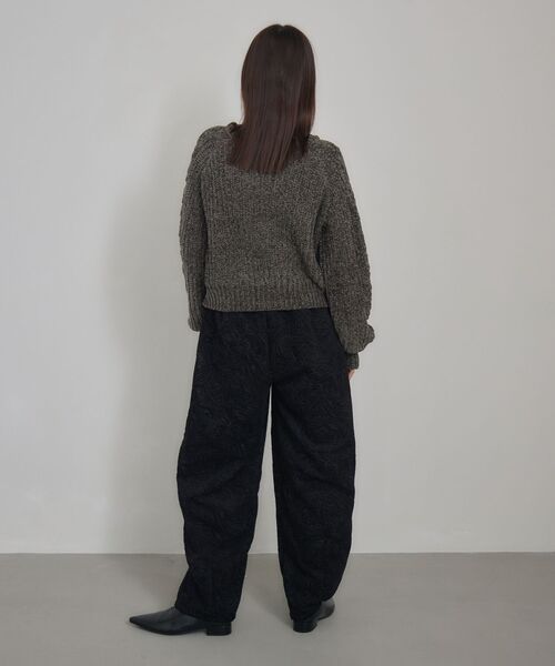 kivi（キヴィ）の「ジャガードパンツ（その他パンツ・レディース・ブラック/ベージュ・FREE）」の19枚目の写真