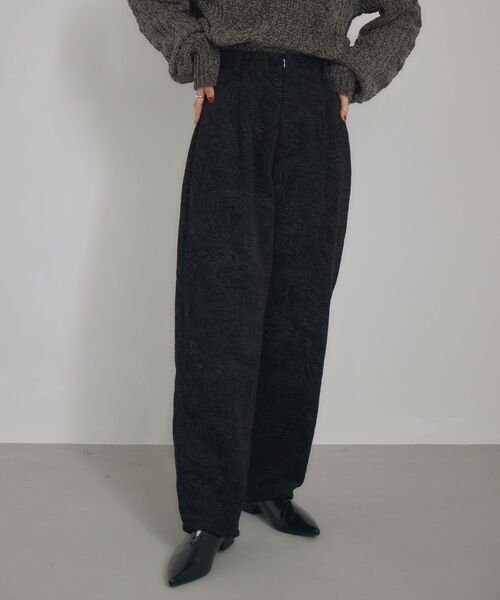 kivi（キヴィ）の「ジャガードパンツ（その他パンツ・レディース・ブラック/ベージュ・FREE）」の21枚目の写真