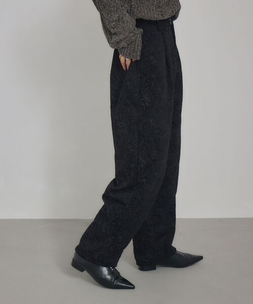 kivi（キヴィ）の「ジャガードパンツ（その他パンツ・レディース・ブラック/ベージュ・FREE）」の22枚目の写真