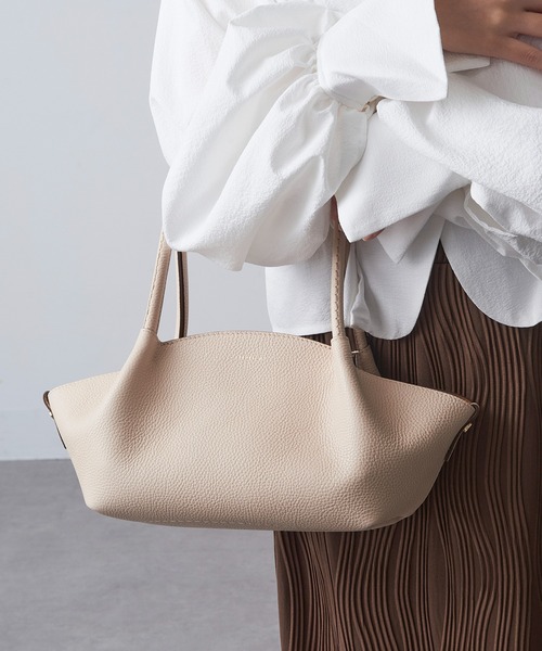 LORISTELLA（ロリステッラ）の「【LORISTELLA】2855 AMBRA（ハンドバッグ・レディース・グレイッシュベージュ/ブラック/ベージュ・FREE）」の14枚目の写真