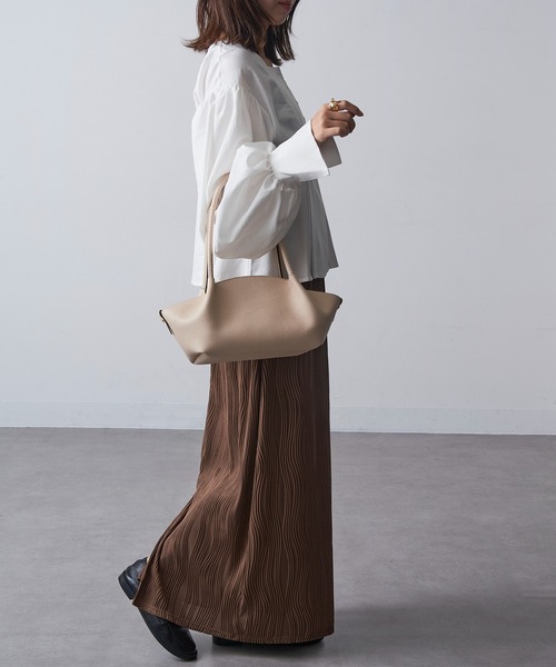 LORISTELLA（ロリステッラ）の「【LORISTELLA】2855 AMBRA（ハンドバッグ・レディース・グレイッシュベージュ/ブラック/ベージュ・FREE）」の18枚目の写真