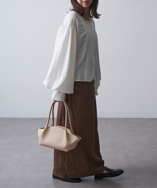 LORISTELLA（ロリステッラ）の「【LORISTELLA】2855 AMBRA（ハンドバッグ・レディース・グレイッシュベージュ/ブラック/ベージュ・FREE）」の19枚目の写真