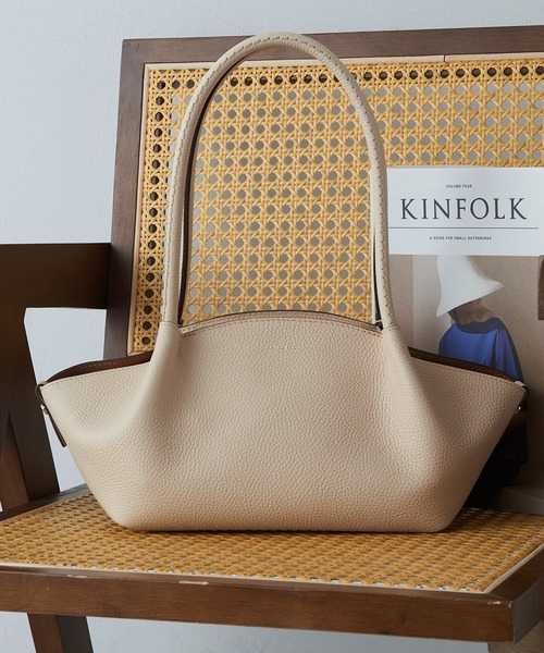 LORISTELLA（ロリステッラ）の「【LORISTELLA】2855 AMBRA（ハンドバッグ・レディース・グレイッシュベージュ/ブラック/ベージュ・FREE）」の12枚目の写真