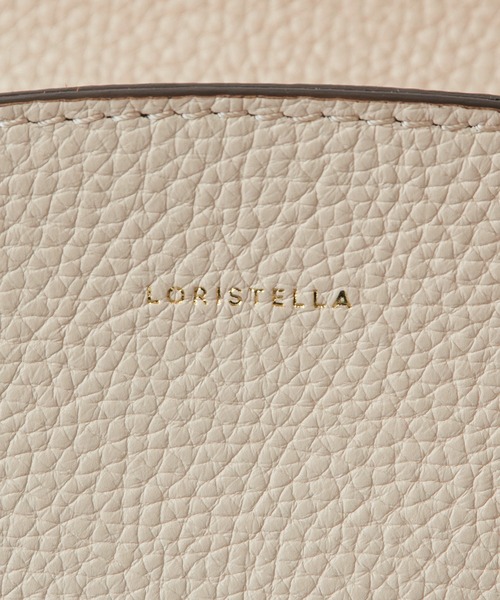 LORISTELLA(ロリステッラ)の「【LORISTELLA】イタリアンレザー ロングハンドル ラウンドトートバッグ2855 AMBRA(トートバッグ・レディース・グレイッシュベージュ/ブラック/ベージュ・FREE)」の22枚目の写真