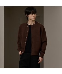 HYOJI（ヒョージ）の「FW ウォッシャブルエッセンシャルラウンドクロップニットカーディガン (7カラー)（カーディガン/ボレロ）」