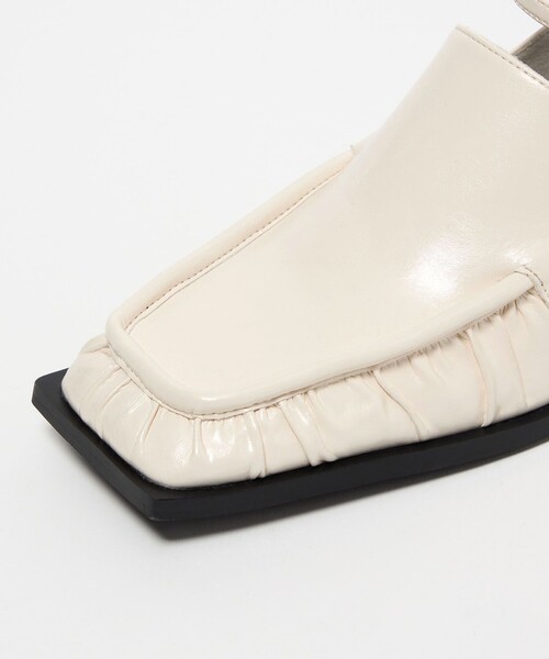 SY UNITED ARROWS（シーユナイテッドアローズ）の「＜SY＞スクエアローファーベルクロ パンプス45↑（パンプス・レディース・オフホワイト/シルバー/ブラック・22cm/25cm/24.5cm/24cm/23.5cm/23cm/22.5cm）」の13枚目の写真