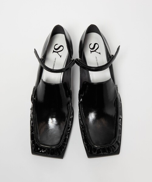 SY UNITED ARROWS（シーユナイテッドアローズ）の「＜SY＞スクエアローファーベルクロ パンプス45↑（パンプス・レディース・オフホワイト/シルバー/ブラック・22cm/25cm/24.5cm/24cm/23.5cm/23cm/22.5cm）」の15枚目の写真