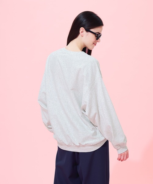 coca（coca）（コカ）の「T-スウェットビッグシルエット（スウェット・レディース・ブラック/イエロー/ライトグレー/ホワイト・L/S/M）」の17枚目の写真