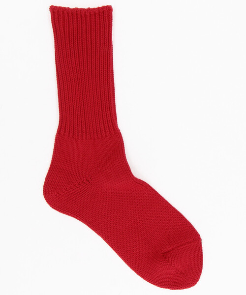 FREAK'S STORE(フリークスストア)の「ローゲージ カラーソックス/リブソックス(ソックス/靴下・レディース・レッド/ピンク/ブルー/オフホワイト/ブラック・ONE SIZE)」の5枚目の写真