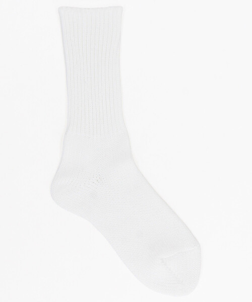 FREAK'S STORE(フリークスストア)の「ローゲージ カラーソックス/リブソックス(ソックス/靴下・レディース・レッド/ピンク/ブルー/オフホワイト/ブラック・ONE SIZE)」の1枚目の写真