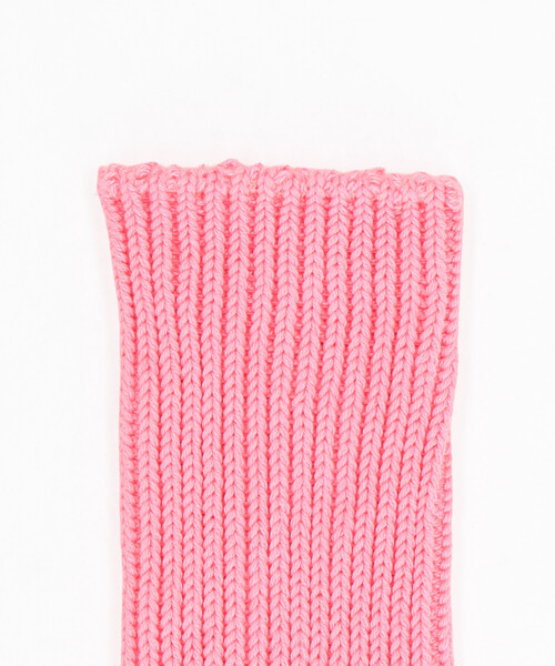 FREAK'S STORE(フリークスストア)の「ローゲージ カラーソックス/リブソックス(ソックス/靴下・レディース・レッド/ピンク/ブルー/オフホワイト/ブラック・ONE SIZE)」の6枚目の写真