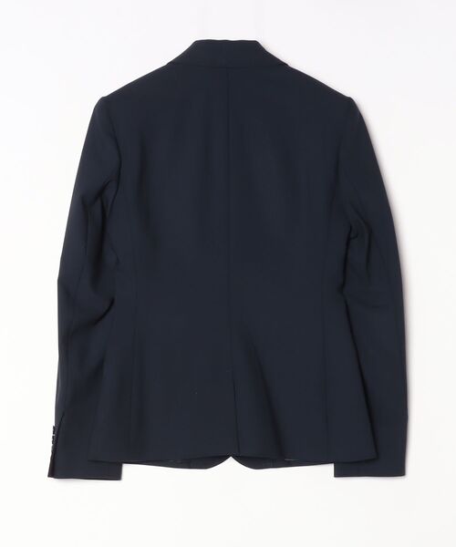 POLO RALPH LAUREN(ポロ ラルフ ローレン)の「シングルブレステッド ストレッチウール ブレザー(テーラードジャケット・レディース・ネイビー系1・00/6/4/2/0)」の4枚目の写真