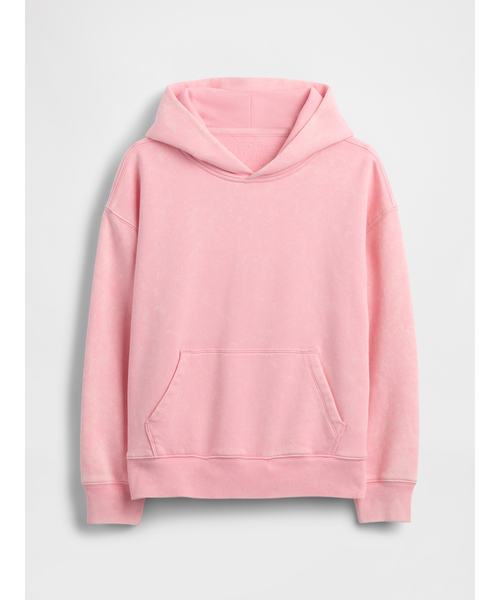 GAP(ギャップ)の「ヴィンテージソフト リラックスフィット パーカー (キッズ)(パーカー・キッズ・ピンク/ブルー・110cm/120cm/130cm/140cm/150cm/160cm)」の3枚目の写真