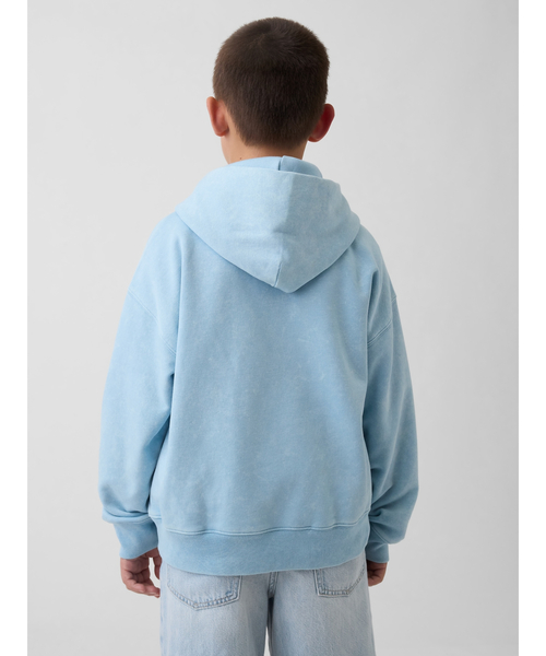 GAP(ギャップ)の「ヴィンテージソフト リラックスフィット パーカー (キッズ)(パーカー・キッズ・ピンク/ブルー・110cm/120cm/130cm/140cm/150cm/160cm)」の6枚目の写真