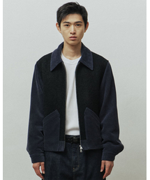 SEASUN（シーサン）の「配色ジャケット _ネイビー（その他アウター）」