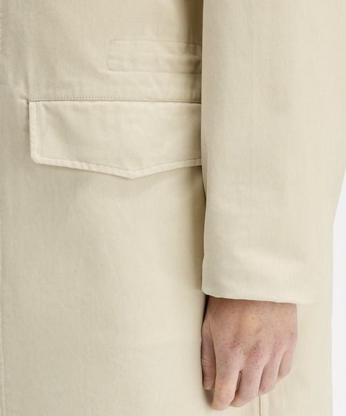 FRED PERRY（フレッドペリー）の「Groundsman Parka／グラウンズマンパーカジャケット（マウンテンパーカー・メンズ・オートミール・M/L/S）」の6枚目の写真