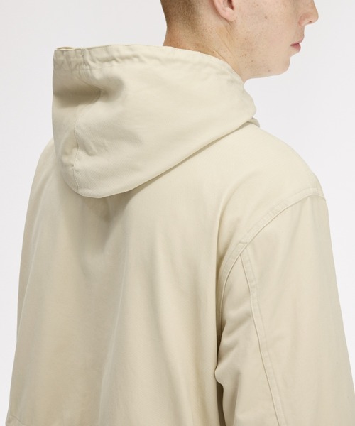 FRED PERRY（フレッドペリー）の「Groundsman Parka／グラウンズマンパーカジャケット（マウンテンパーカー・メンズ・オートミール・M/L/S）」の3枚目の写真