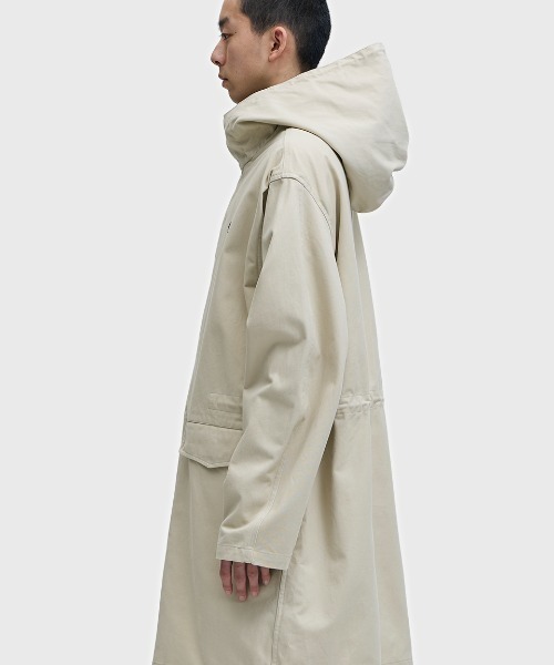 FRED PERRY（フレッドペリー）の「Groundsman Parka／グラウンズマンパーカジャケット（マウンテンパーカー・メンズ・オートミール・M/L/S）」の14枚目の写真