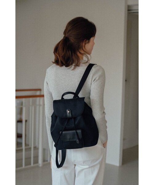 MUCU AND EBONY(ムクアンドエボニー)の「Assezde Backpack _ Black(バックパック/リュック・レディース・その他・FREE)」の3枚目の写真