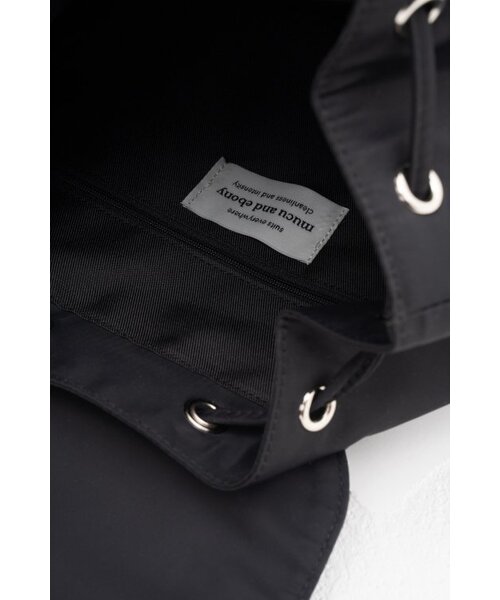 MUCU AND EBONY(ムクアンドエボニー)の「Assezde Backpack _ Black(バックパック/リュック・レディース・その他・FREE)」の5枚目の写真