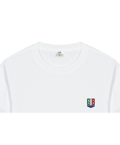 GRAIN DE BEAUTE（グランデボーテ）の「BACK LOGO GDB T-SHIRT 02 [WHITE]（Tシャツ/カットソー・レディース・ホワイト・S/M/L/XL）」の5枚目の写真