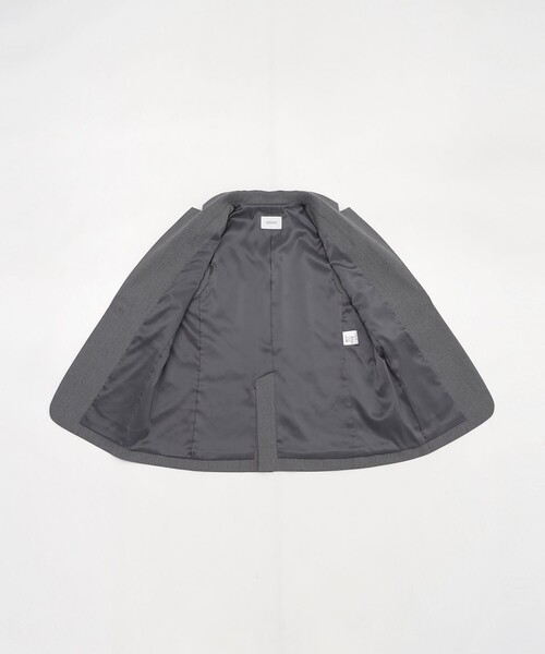 MACKINTOSH PHILOSOPHY（ﾏｯｷﾝﾄｯｼｭ ﾌｨﾛｿﾌｨｰ）の「ウールツイルジレジャケット（ベスト・レディース・ダークネイビー/グレー系その他2/ブラウン系その他・38/36）」の13枚目の写真