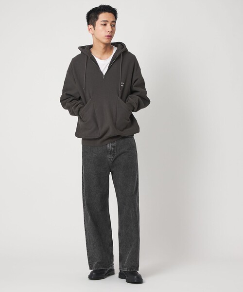 CITEN(シテン)の「<CITEN>バギーデニムパンツ(デニムパンツ・メンズ・ブラック/コバルトブルー・M/L/S)」の5枚目の写真