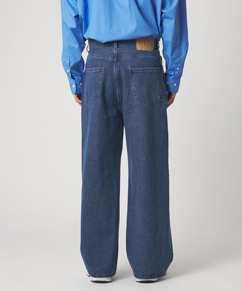 CITEN(シテン)の「<CITEN>バギーデニムパンツ(デニムパンツ・メンズ・ブラック/コバルトブルー・M/L/S)」の13枚目の写真