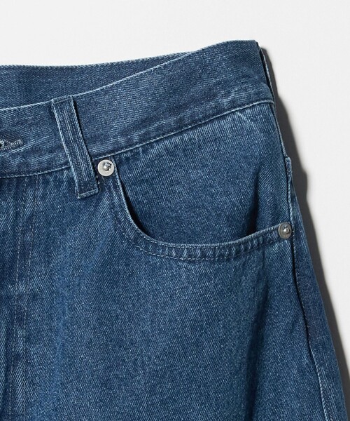 CITEN（シテン）の「＜CITEN＞バギーデニムパンツ（デニムパンツ・メンズ・ブラック/コバルトブルー・M/L/S）」の10枚目の写真