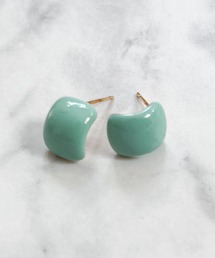 YU-KA:キャンディースクエアピアス Candee square pierce