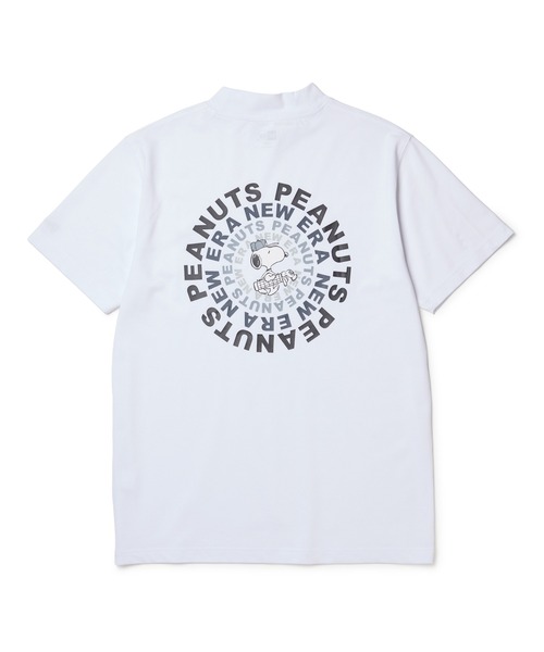 NEW ERA(ニューエラ)の「ニューエラゴルフ ミッドネック半袖Tシャツ スヌーピーコラボ(ポロシャツ・メンズ・ブラック/ホワイト・XXL/XL/L/M/S)」の4枚目の写真