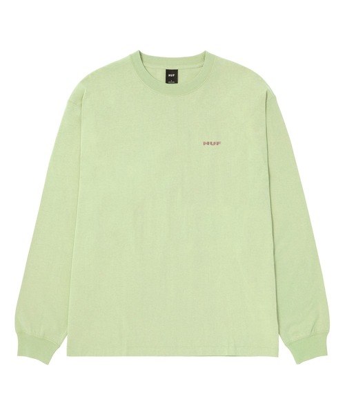 HUF(ハフ)の「MANHOLE LS TEE(Tシャツ/カットソー・メンズ・ライトグリーン/ブラック/ホワイト×グリーン・XXL/XL/L/M/S)」の10枚目の写真