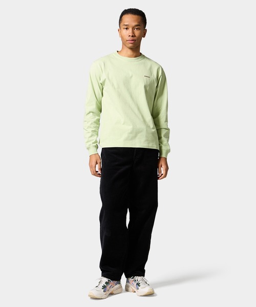 HUF(ハフ)の「MANHOLE LS TEE(Tシャツ/カットソー・メンズ・ライトグリーン/ブラック/ホワイト×グリーン・XXL/XL/L/M/S)」の17枚目の写真