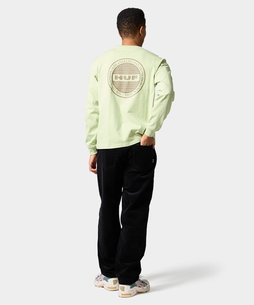 HUF(ハフ)の「MANHOLE LS TEE(Tシャツ/カットソー・メンズ・ライトグリーン/ブラック/ホワイト×グリーン・XXL/XL/L/M/S)」の19枚目の写真
