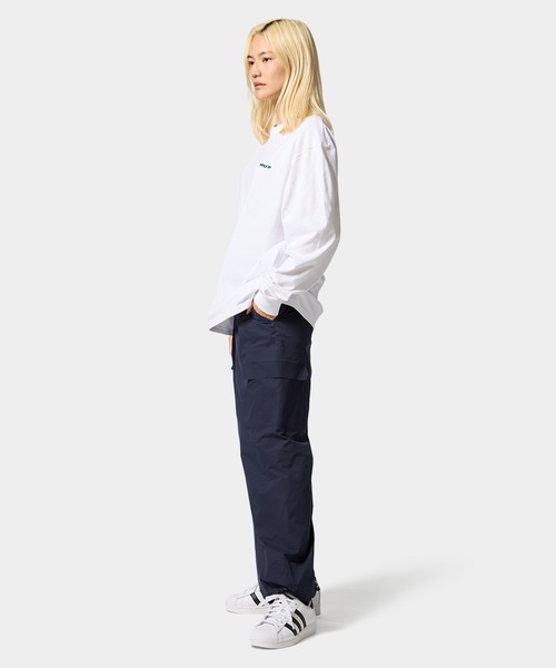 HUF(ハフ)の「MANHOLE LS TEE(Tシャツ/カットソー・メンズ・ライトグリーン/ブラック/ホワイト×グリーン・XXL/XL/L/M/S)」の12枚目の写真